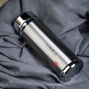 银杯子999水杯男女保健保温足银纯银内胆茶杯高档中式 礼品杯商务