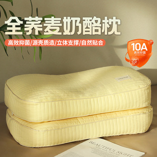 荞麦枕头护颈椎助睡眠成人学生宿舍午睡枕芯全荞麦壳颈椎枕可拆洗