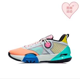 识货李宁夏季韦德系列全天6代男子场地实战专业篮球鞋ABPR019-2-5