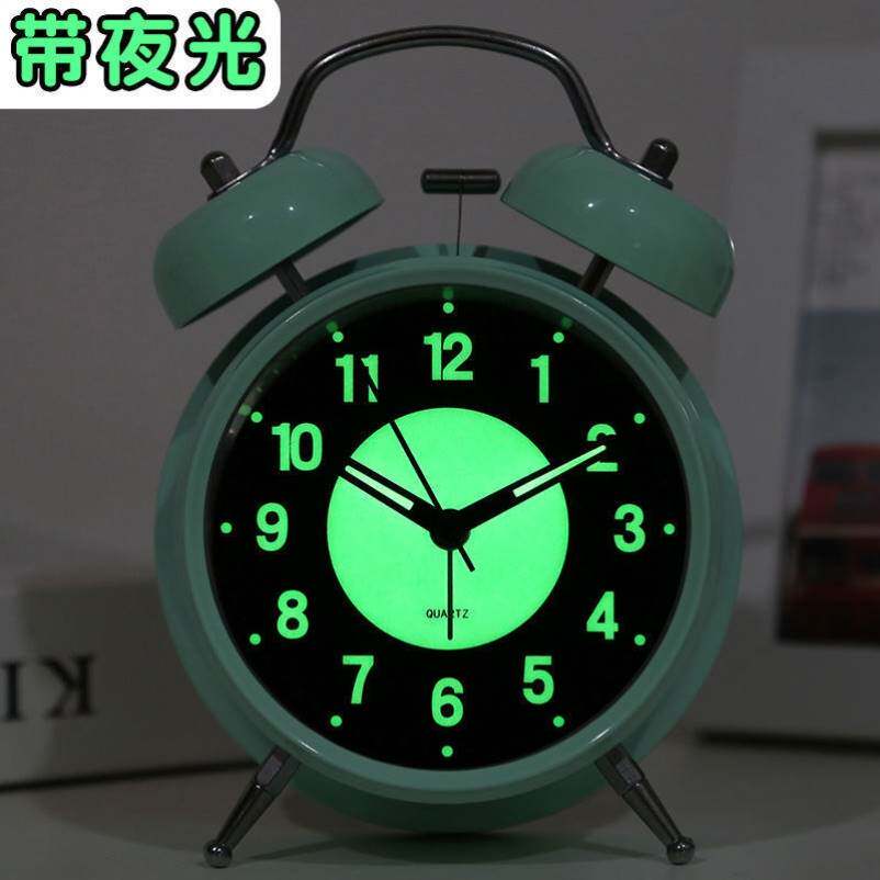 可充电夜光小闹钟学生用