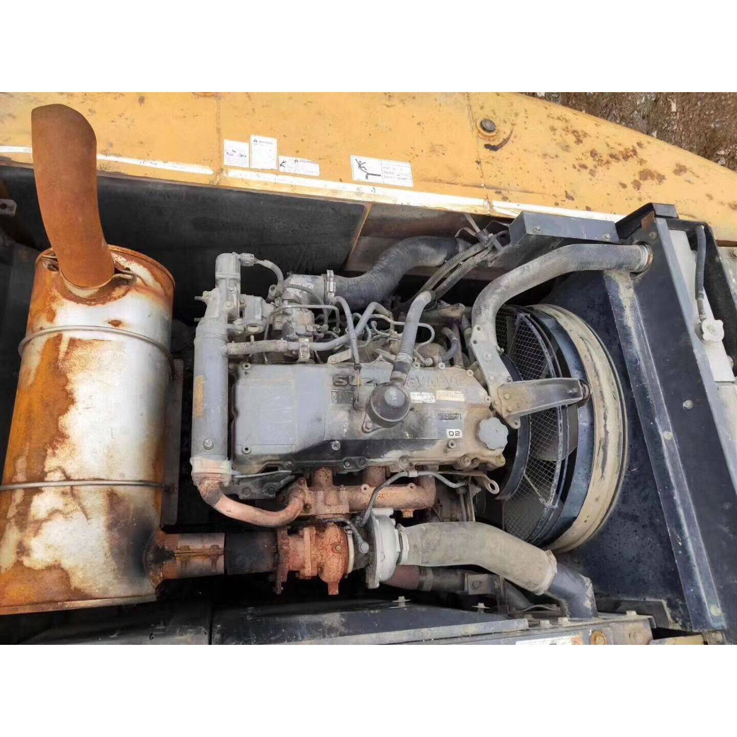 挖掘机配件住友SH240A5 210A5消声器排气管消音器尾管弯管连接管