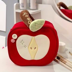 吾家婚品结婚伴娘伴手礼苹果包实用小礼品送闺蜜手提袋化妆包