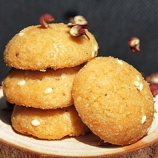 闻酥园椒盐酥四川特产文殊院街桃酥零食成都小吃糕点酥饼传统宫廷