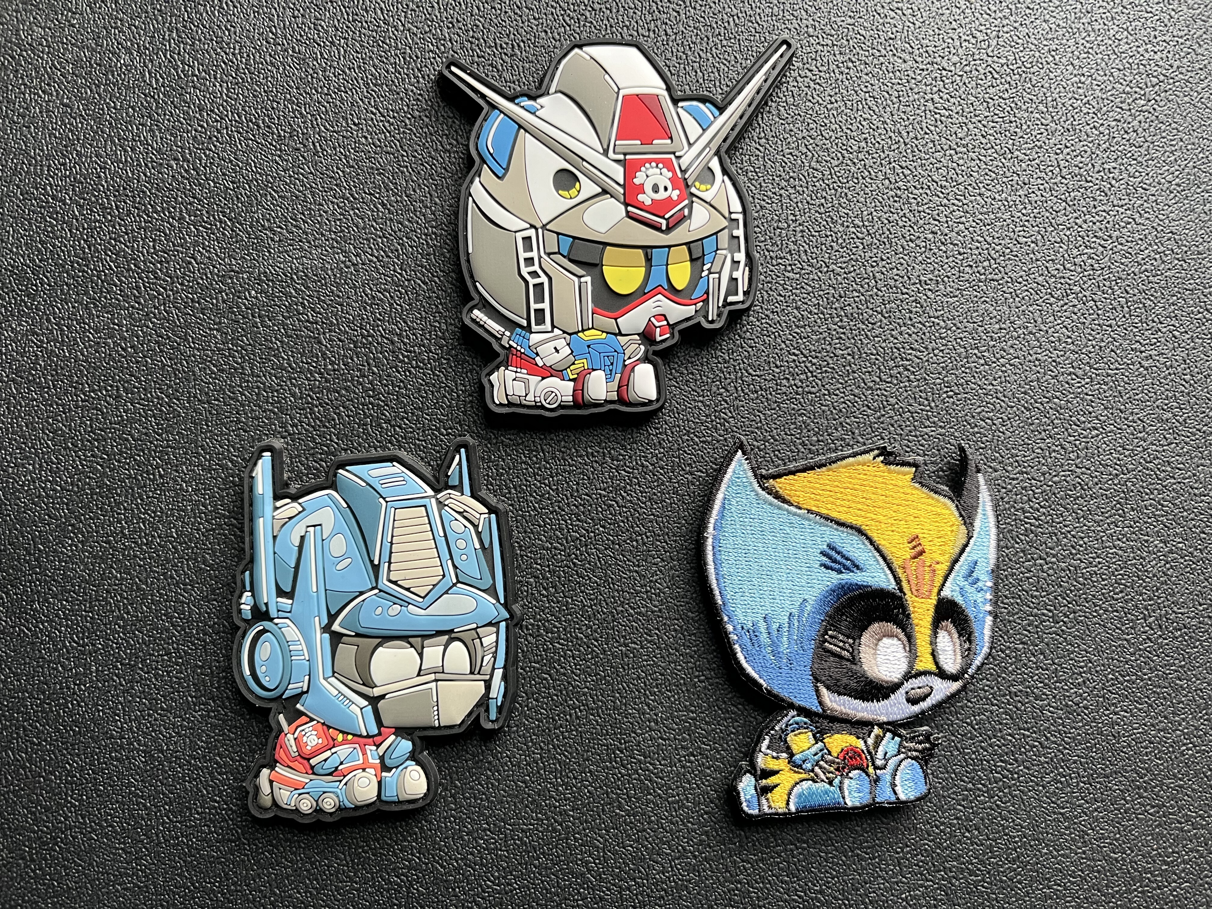 《乖巧熊猫的COSPLAY》系列德国PATCHLAB进口刺绣魔术贴士气章