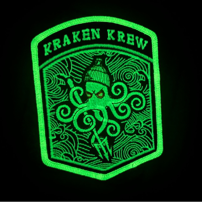 《深海霸主-夜光凛冬克拉肯》限量款星星复创高品万针刺绣士气章