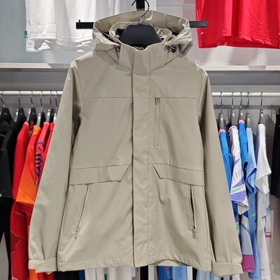 李宁运动风衣防泼水速干