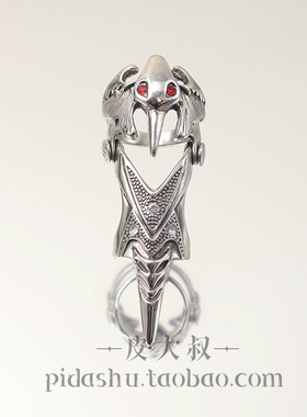 复古朋克风戒指个性摇滚关节指环