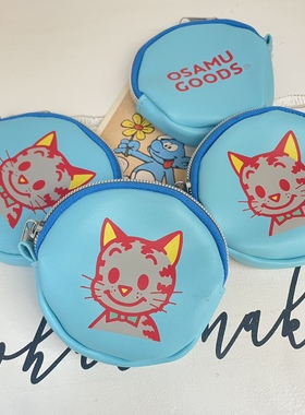 日单 原田 OSAMU GOODS  可爱小猫咪化妆包 零钱包硬币包小包包