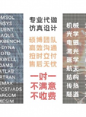 代做matlab/zemax光学/fdtd/comsol光学/cst/ads/hfss天线设计