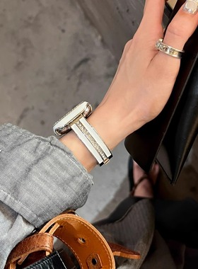 IAMYELing感十足的香香风锆石表带适用appplewatch5678S9S10代S11