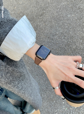 IAMYEE巧克力小蛮腰表带适用于Applewatch4567代S9S8S10iWatchS11