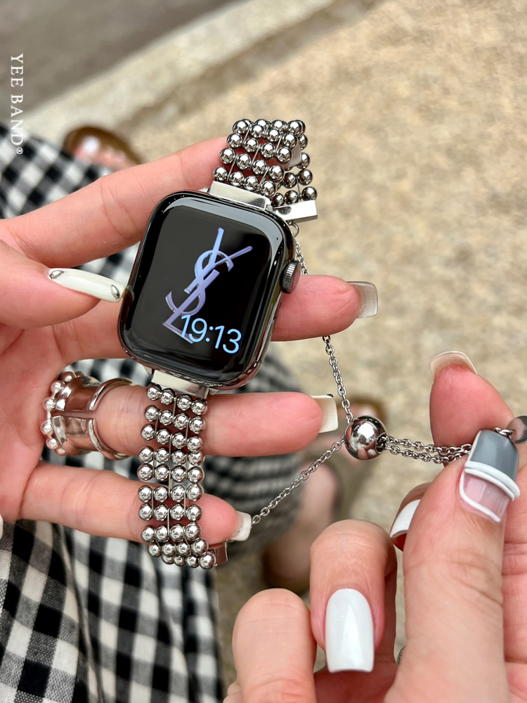 IAMYEEApplewatch不锈钢钢珠表带
