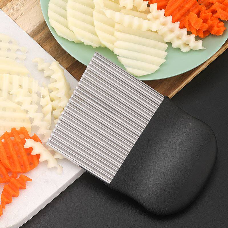 狼牙土豆波浪刀具波纹刀304不锈钢切菜神器多功能新款切薯片花刀