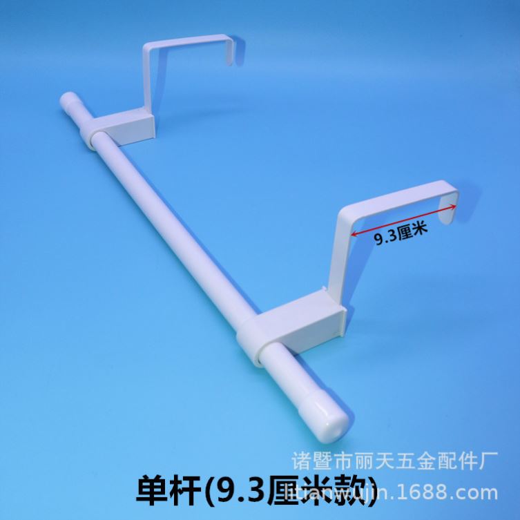 双柱暖气片散热器毛巾架晾衣架烤衣杆圆柱弧面挂杆置物架挂架可调