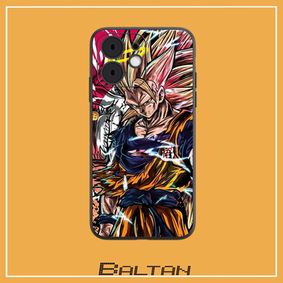 七龙珠手机壳适用于iPhone16小米17三星s26卡卡罗特动漫华为mate80红米k90苹果15promax一加ace6超级赛亚人