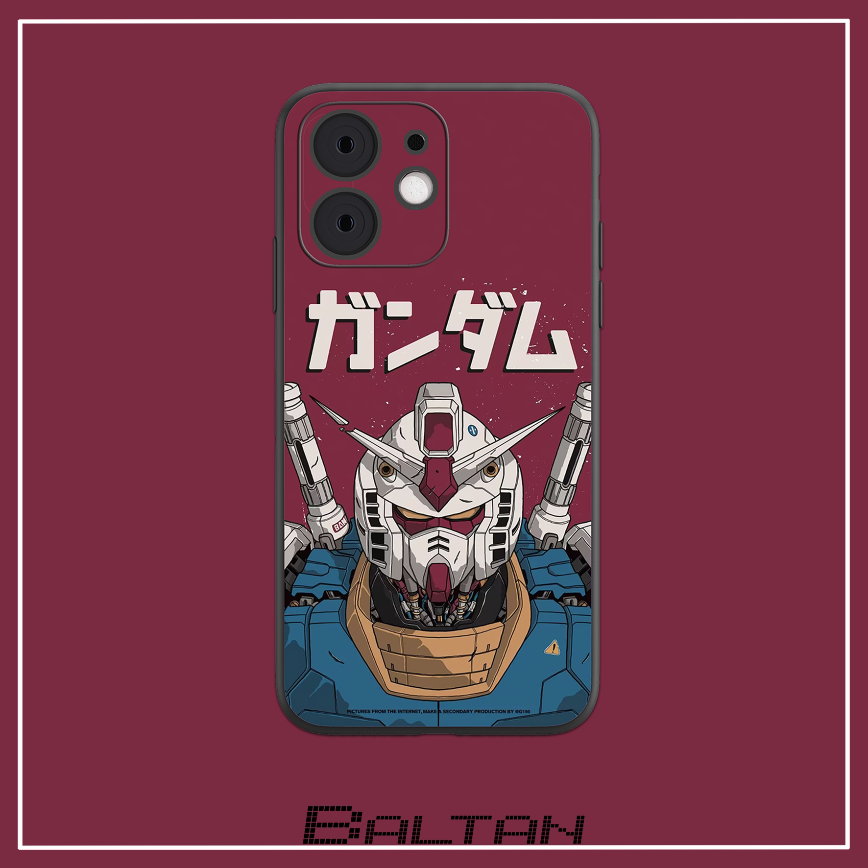 简约风RX78-2元祖高达手机壳适用于iPhone17pro三星s25+红米K70卡通小米17华为mate60/pura70男生用苹果15