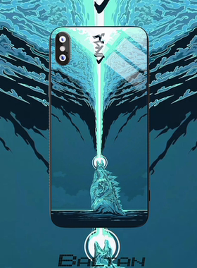 卡通漫画哥斯拉手机壳适用于华为p40小米13苹果13pro防摔iPhone14promax全包nova11三星s23+硅胶iqoo10/reno8