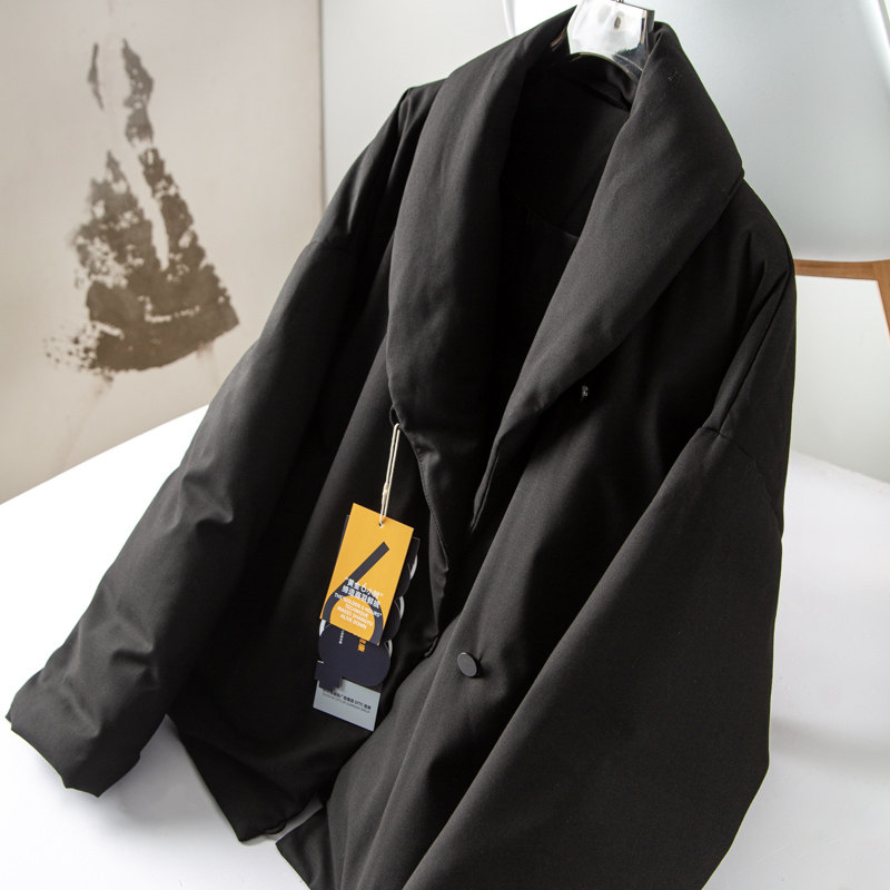 小禾定织羊毛混纺加厚款90白鹅绒羽绒服交叉领子国风短款外套女冬,女装/女士精品,羽绒服,淘宝优惠券,粉丝福利购,淘宝优惠卷