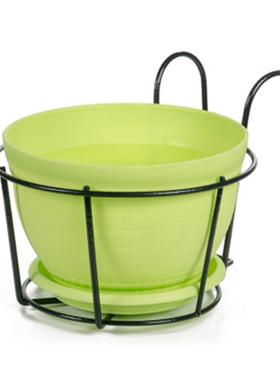 阳台栏杆护栏挂钩收纳悬挂架 室内壁挂花盆绿萝架铁艺置物花架子