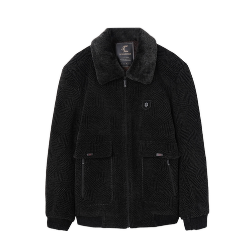 【清仓狂欢】新款男士商务休闲加绒加厚外套2508