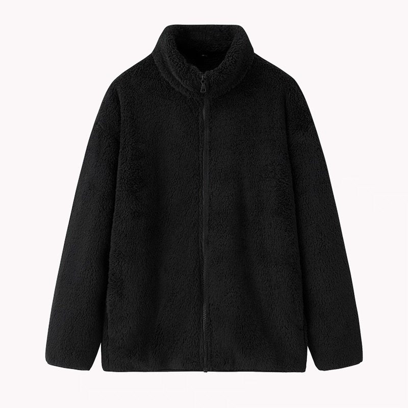 情侣长毛摇粒绒保暖御寒舒适外套003无货