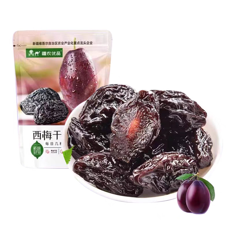 雪山果园西梅干250g/袋办公室休闲解馋网红零食新疆特产