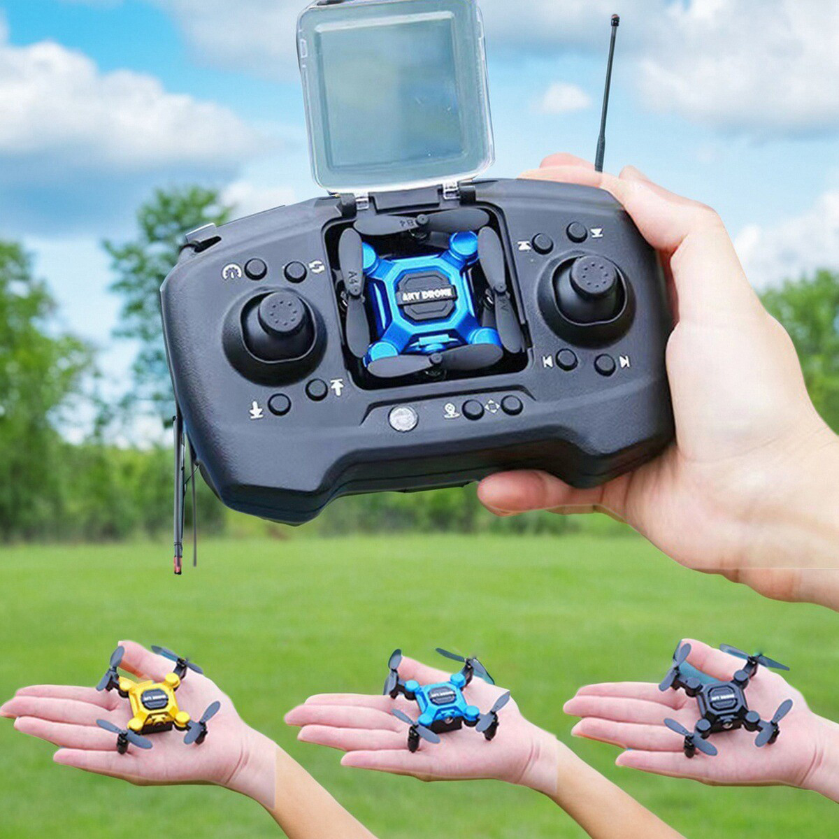 耐摔折叠定高无人机航拍