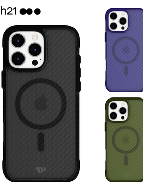 tech21手机壳适用于苹果iPhone16promax黑色16Pro防摔4.9米软壳磨砂TPU磁吸MagSafe保护套黑色绿色粉色