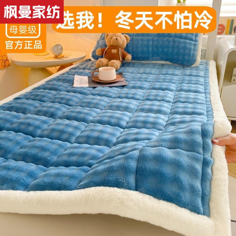 牛奶绒冬天加绒床加厚珊