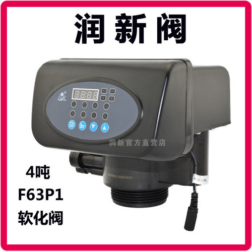 润新全自动软化阀F63P1/P3时间/流量型 4吨每小时 63504P 63604P