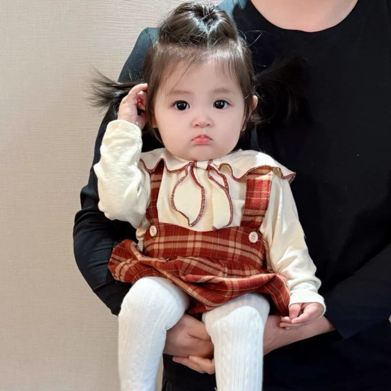 婴儿秋装2025新款女宝衣服秋套装