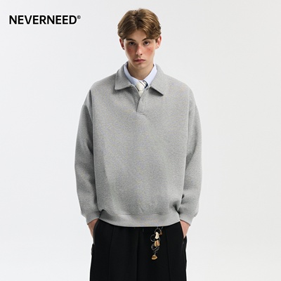 NEVERNEED重磅POLO领卫衣男女