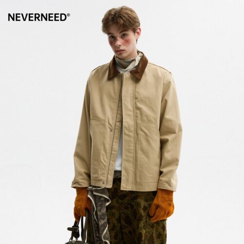 NEVERNEED底特律翻领外套男女