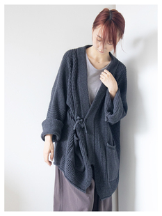 现货 小众日系复古 Kapital 平田和宏针织毛衣开衫外套剑道服道袍