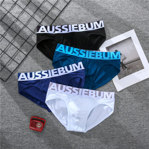 男士纯棉性感低腰三角裤