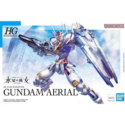 万代 HG 1/144 水星的魔女 风灵高达 主角机 AERIAL 拼装模型
