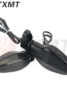 适用凯旋675 660摩托车转向灯超亮12VLED前后转向指示信号灯