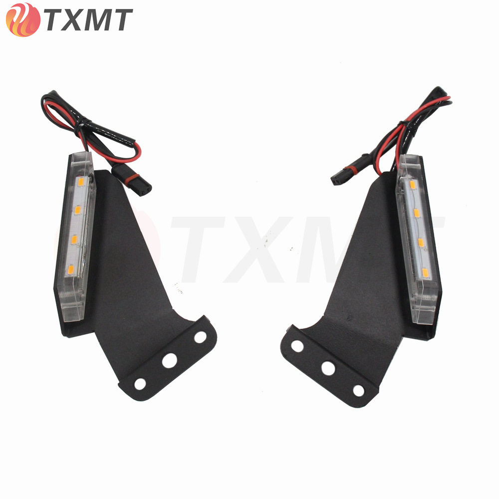 S1000RR后视镜转向灯改装定风翼