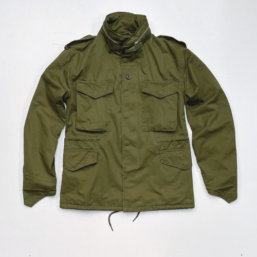 美式复古水洗橄榄绿m65夹克