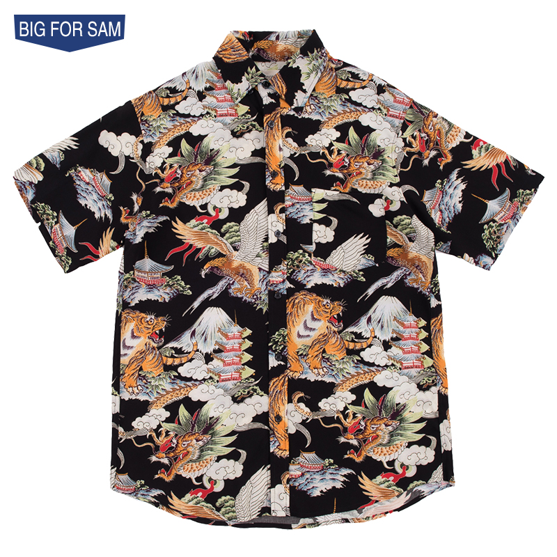 BIGFORSAM夏威夷短袖潮