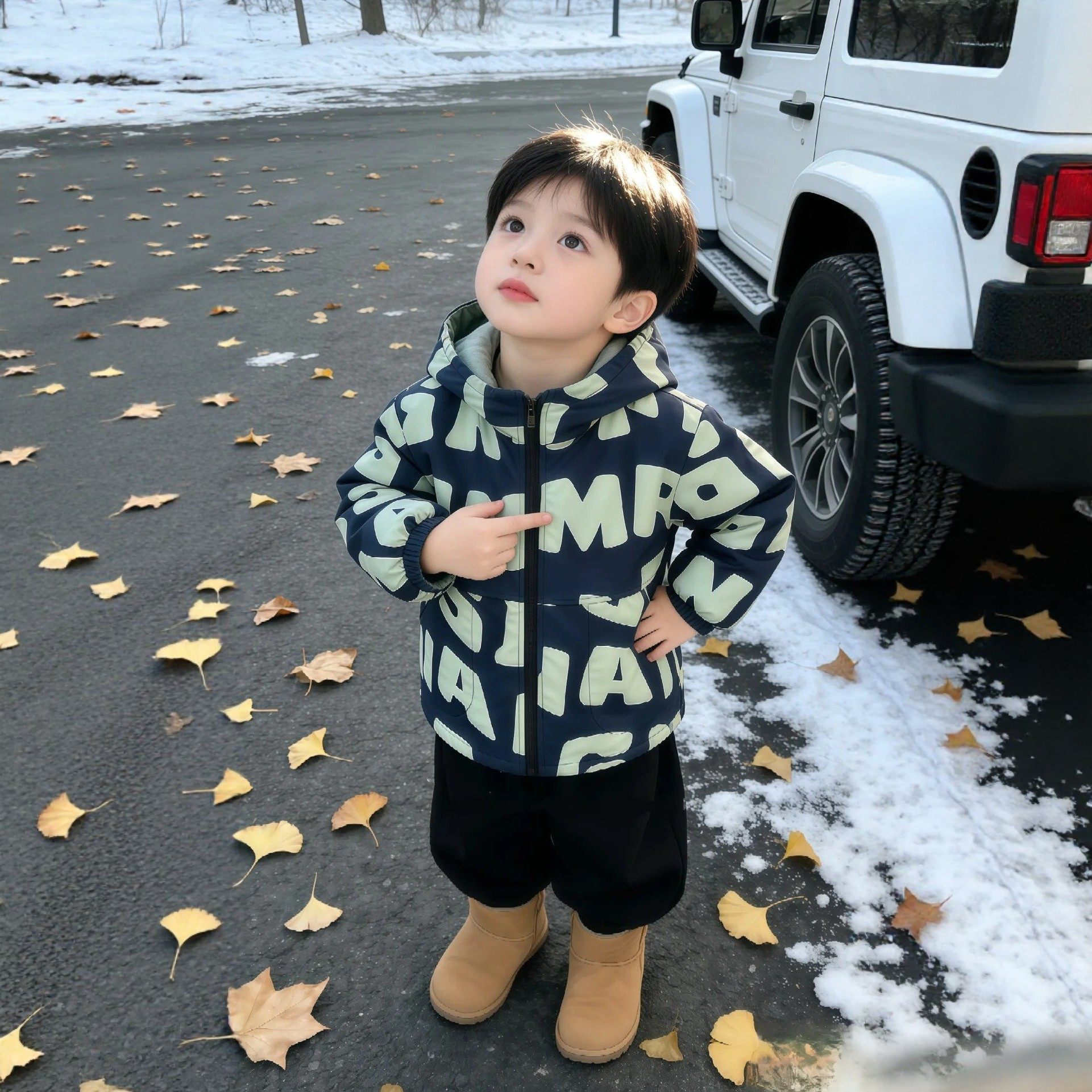 洋气可外穿罩衣男宝儿童秋冬加绒保暖冲锋衣防水防脏防风套羽绒服,童装/婴儿装/亲子装,反穿衣/罩衣,淘宝优惠券,粉丝福利购,淘宝优惠卷