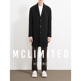 MClimited-CW 纯源 韩国高端 HANDMADE落肩设计 男士羊毛大衣 188