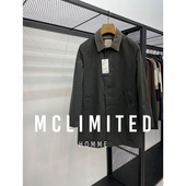 8170 男士 复古休闲风衣外套 McLimited 成衣水洗染色工艺 质感