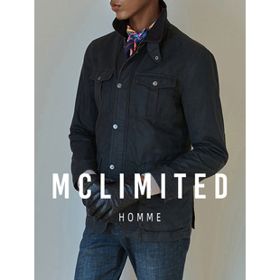 McLimited-8409 男士复古风格夹克外套 成衣染色工艺 独特质感