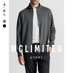 美利奴羊毛 Mclimited 亲肤细腻柔软 老钱风 针织开衫 8054 男士