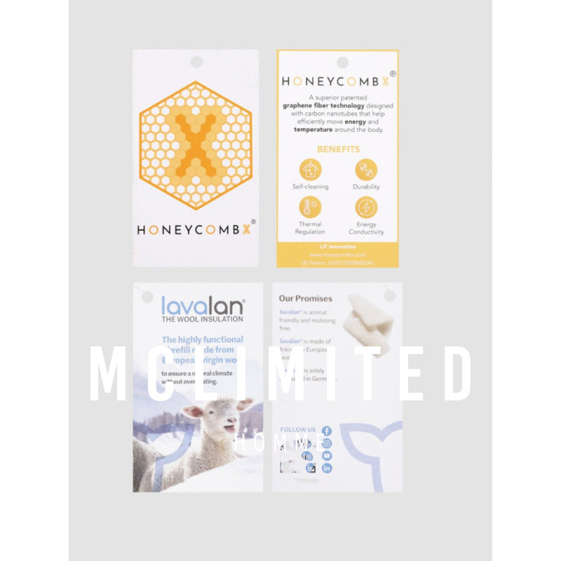 McLimited-8063 男女情侶款禦寒羽絨服 砖利2L面料箱型牆羽絨工藝