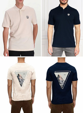 McLimited-8406 男士商务休闲翻领T恤POLO衫 有机环保珠地网眼棉