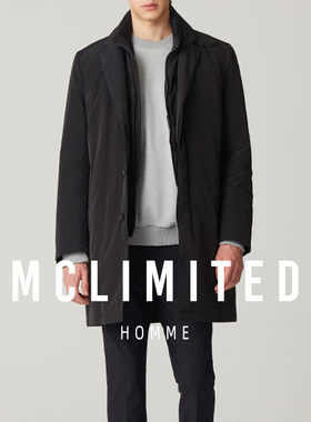 McLimited-8406 LitePeach进口面料 精英男士鵝絨羽絨服两件套