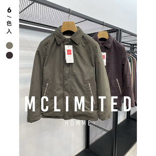 McLimited-8412 男士鹅绒羽绒服 进口面料桃皮絨+搪瓷布觸感高級