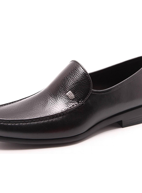 意大利进口沙驰男鞋2025新款商务休闲鞋袋鼠皮真皮皮鞋ISNQ9B540